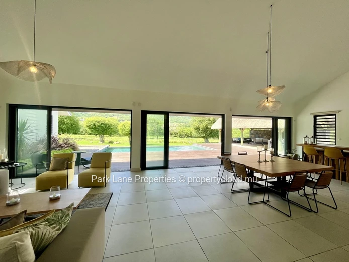 Architect villa with style in heart of nature