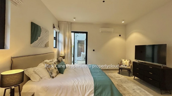 Spacious 3-Bedroom Ground Floor Apartment with Terrace & Plunge Pool in Tamarin