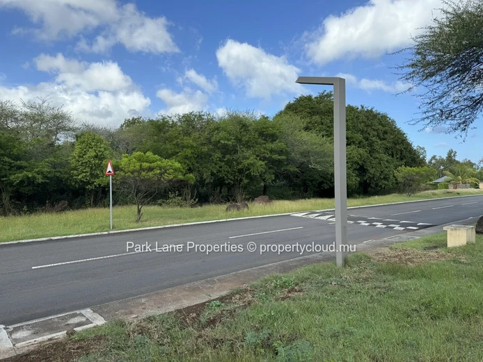Residential land in gated estate