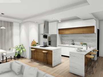 Appartement de 3 Chambres