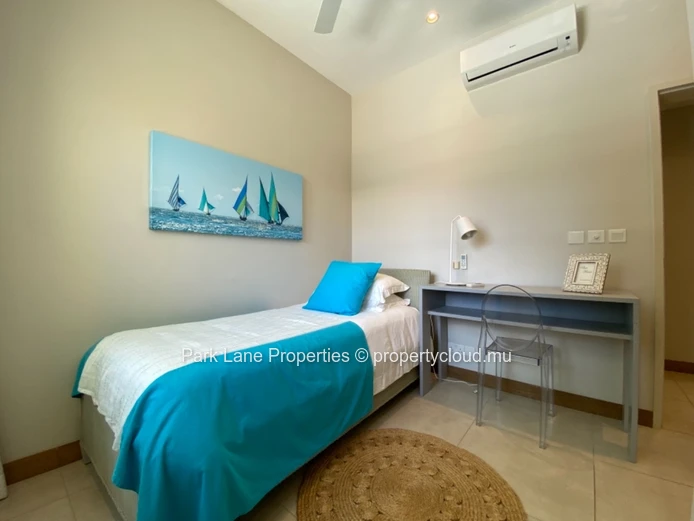 Exclusive 3-Bedroom Apartment with Private Garden & Pool Near the Beach