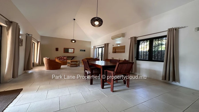 Fully furnished house available for rent in Grand Gaube!