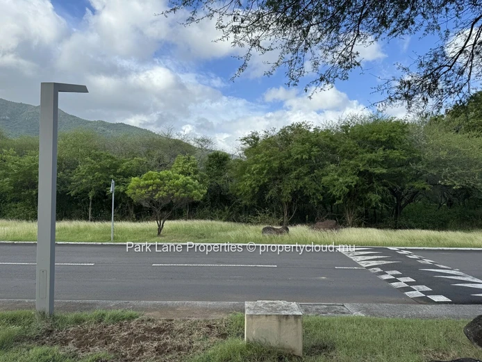 Residential land in gated estate