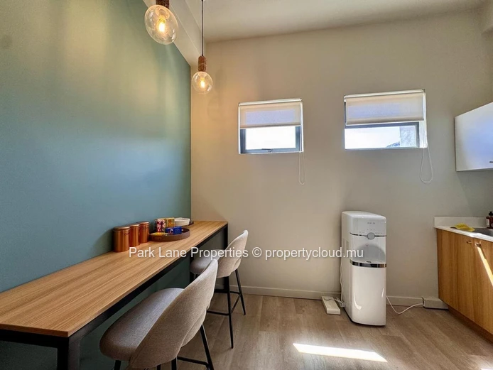 Modern Office Space with Mountain View