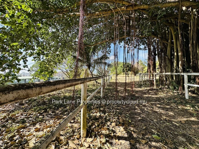 Large plot of land ready for development, just a stone's throw from the beach.