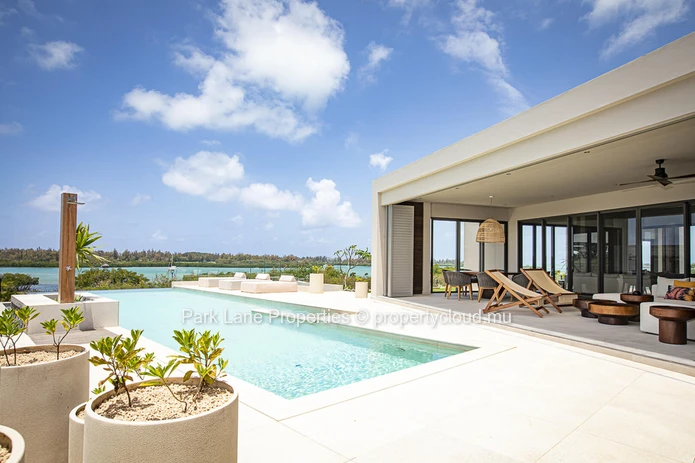 Exquisite Lagoon-View Villa for sale in the East of Mauritius.