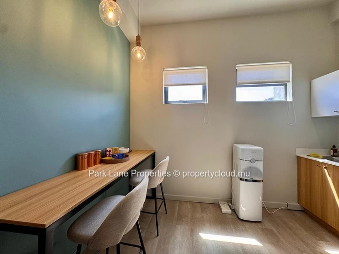 Modern Office Space with Mountain View