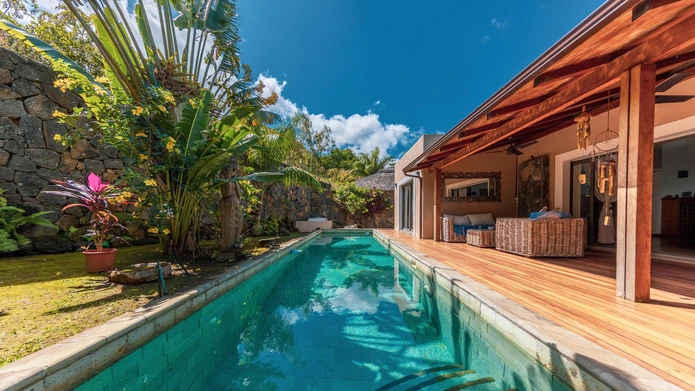 Elegant Bali-Style 3-Bedroom Villa with Pool and Kiosk