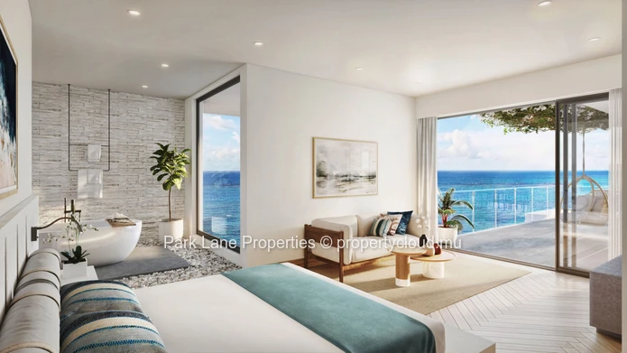 Exceptional Beachfront Penthouse at La Réserve Balaclava – Luxury, Space & Panoramic Ocean Views