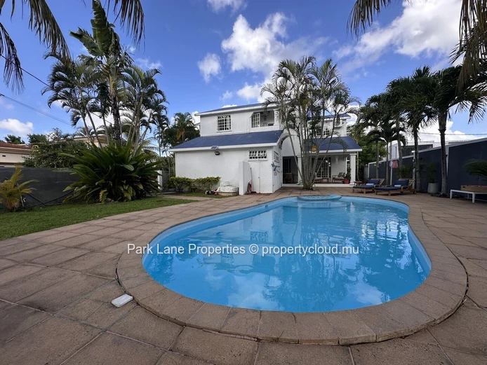 Authentic family home with spacious interiors and private pool