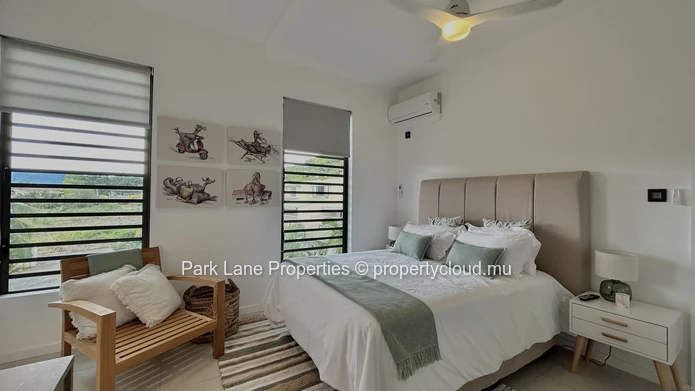 Appartement moderne de 3 chambres avec toit-terrasse et vue imprenable sur la mer à Tamarin, Ile Maurice