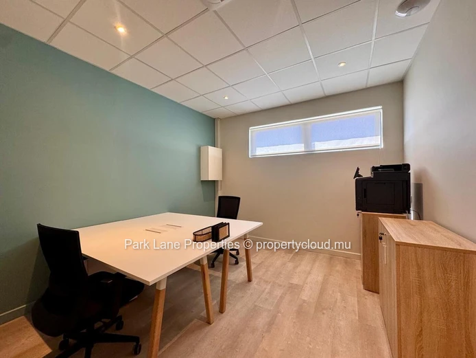 Espaces bureau modernes avec vue montagne