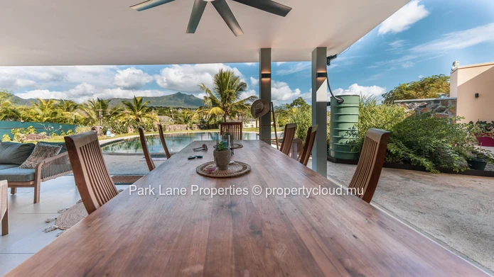 Charming Family Home at the Foot of the Mountain with Lush Tropical Garden and Spectacular Views