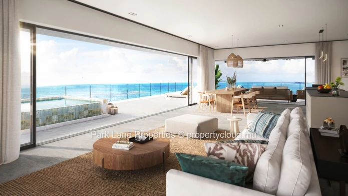 Exceptional Beachfront Penthouse at La Réserve Balaclava – Luxury, Space & Panoramic Ocean Views