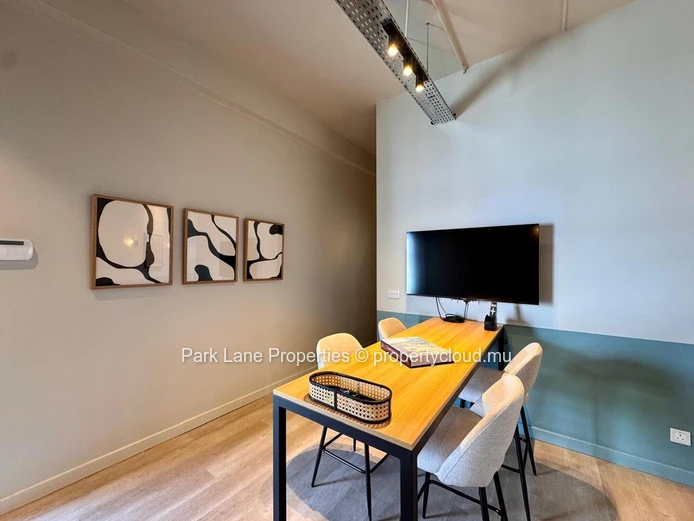 Modern Office Space with Mountain View