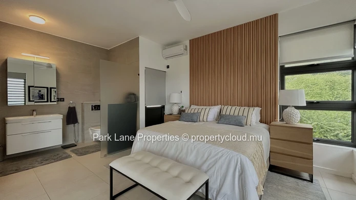 Appartement moderne de 3 chambres avec toit-terrasse et vue imprenable sur la mer à Tamarin, Ile Maurice
