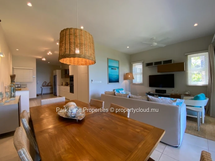 Exclusive 3-Bedroom Apartment with Private Garden & Pool Near the Beach