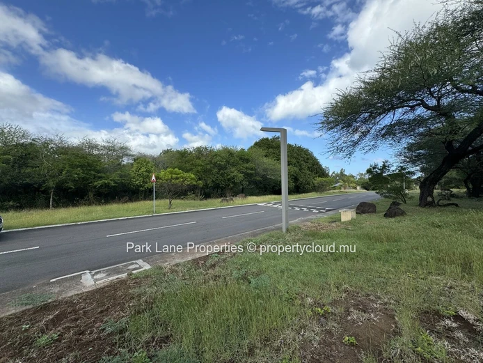 Residential land in gated estate